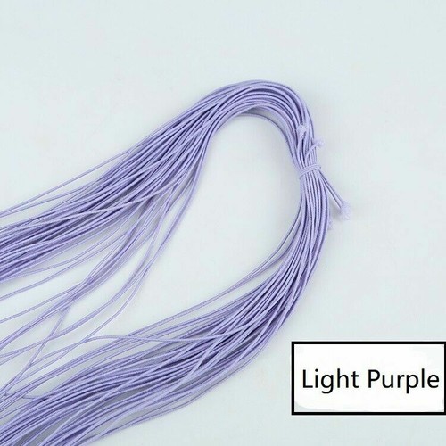 24MX1mm Round Elastic Band Stretchy Cord Ribbion DIY Sewing Crafts Trimming New - Picture 27 of 29