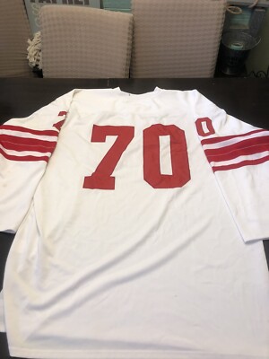 New York Giants 1956 Sam Huff #70 Mitchell & Ness Jersey Size 54