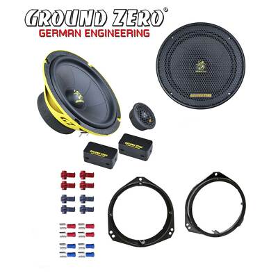Ground Zero Auto SPL Lautsprecher System 16,5cm für Nissan Primastar (1G)