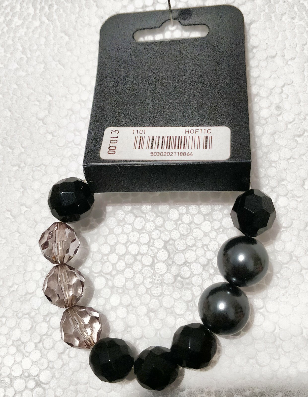 House Of Fraser Buckley Linea Pink Crystal Beads and Black Pearls Bracelet House Of Fraser Buckley Linea Pink Crystal Beads and Black Pearls Bracelet