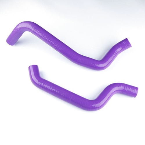 Silicone Radiator Hose Black for Mitsubishi 3000GT GTO Dodge Stealth 1990-2000 - Picture 8 of 10