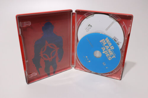 Krieg um den Planet der Affen - Steelbook (Blu-ray, DVD, 2 Disc) OOP - ohne Code - Bild 4 von 6