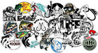 Fishing Bass Pro 25 Pc Hq Waterproof Decal Sticker Set