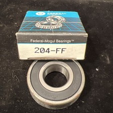 Bower/BCA Federal Mogul 204-FF, 204 F, Double Sealed Deep Groove Ball Bearing