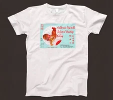 California Vegetable Selected Quality Celery T Shirt 573 Cock Brand Hong Kong