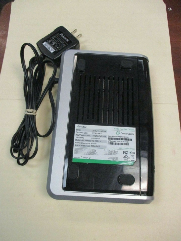 CenturyLink Model# C1000A Used 802.11n WiFi Router | eBay