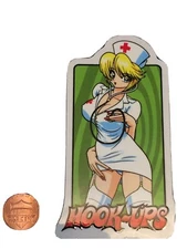 HOOK UPS JEREMY KLEIN ANIME BIRDHOUSE RARE 90s SKATEBOARD STICKER NEW