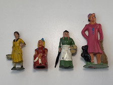 Vintage LEAD BARCLAY USA Model RR People 4 Diff All Ladies 1 Arm Moves