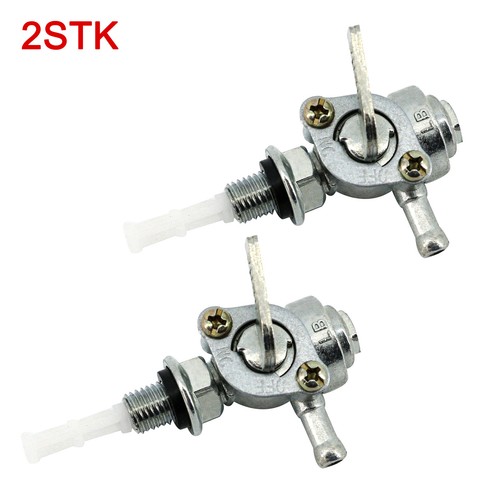2x universal fuel tap petrol tap 10 mm petrol tap switch with petrol strainer