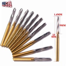 10pcs Dental Endo-Z Carbide Tungsten Bur Endodontic drill FG Surgical Cutter Bur