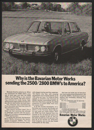 1970 BMW 2800 for sale in Washougal Washington