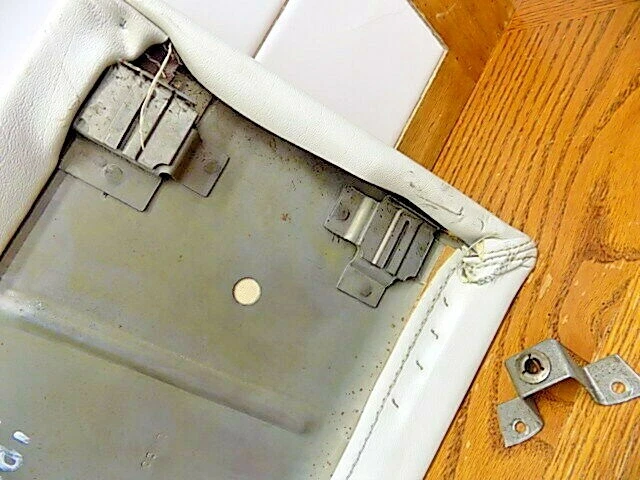 Cadillac Deville 1963 banco delantero asiento trasero panel superior pasajero Foto 4 de 4