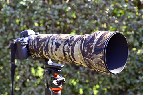 Nikon Z 180 600 VR Neopren Camouflage Objektiv Schutz Abdeckung Tarnfarbe - Bild 3 von 18