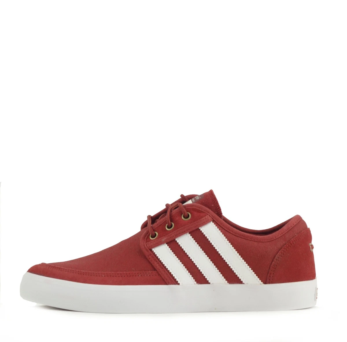 Adidas Originals Homme Seeley Bateau Skateboard Chaussures en Rouge