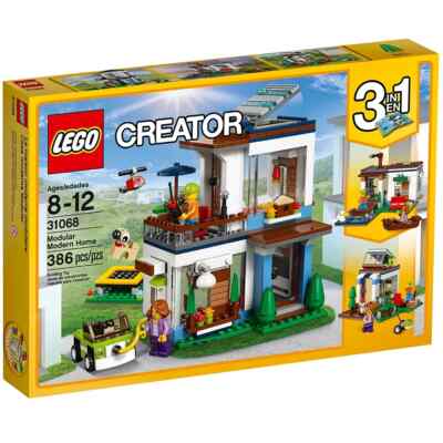 Lego Modular Modern Home 31068 Creator Minifigure Building Set