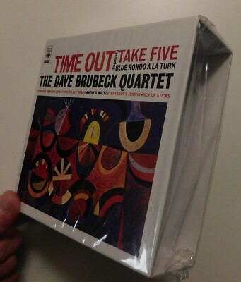 DAVE BRUBECK QUARTET TIME OUT LEERKARTON FÜR JAPAN MINI LP CD G02