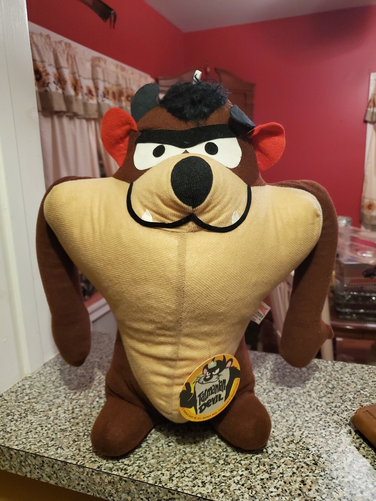 looney tunes taz plush