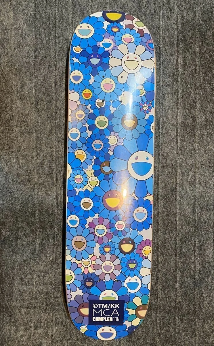 Takashi Murakami Skateboard Deck ComplexCon MCA Multi Flower 2017 kaikai  kiki