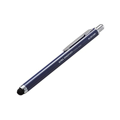 ELECOM Touch Pen Ultrahochempfindlicher Typ Einziehbar [Kompatibel mit iPhone