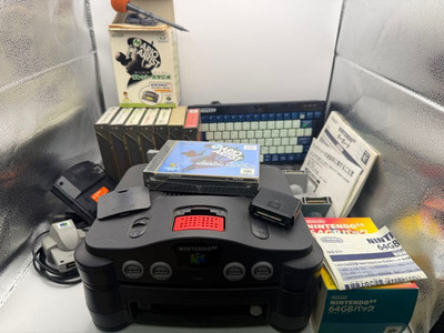 Nintendo 64 64DD Disk Drive Console System games From Japan RARE
