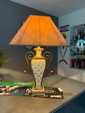 Retro Vintage Style Large Lamp And Shade by Gregory’s Ltd