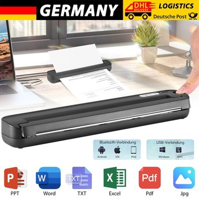 Wireless Bluetooth-Thermodrucker Tattoo Transfer Schablonendrucker für Unterwegs
