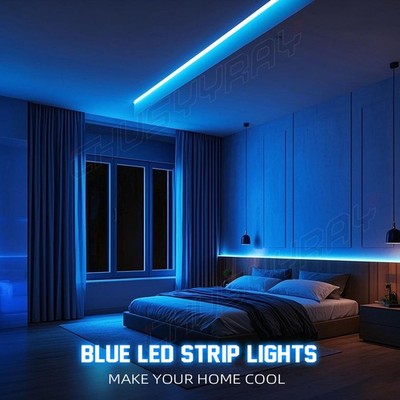16ft 5M LED Rope Light In/Outdoor Decor Flexible Lights Strip Christmas Party