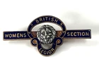 WW2 British Legion Women’s Section Enamel Badge J R Gaunt