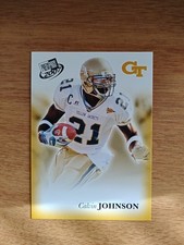 CALVIN JOHNSON 2007 PRESS PASS 