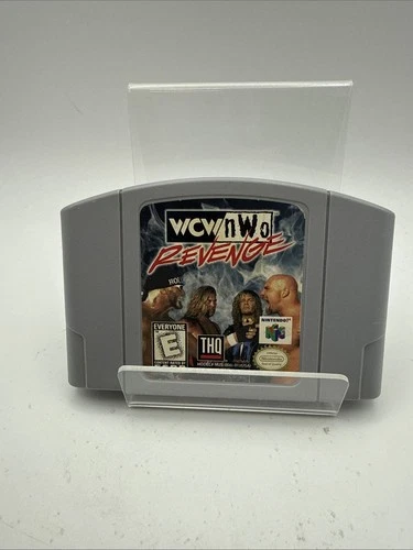 WCW/NWO Revenge Nintendo 64 1998 N64 Tested Retro Authentic WWE Wrestle