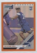 2019 Panini Donruss Rookies Jersey Number /79 Trysten Hill #277 Rookie RC