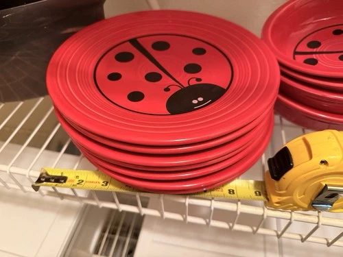 7 Fiesta Ladybug 9’ Plates