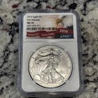 2019 $1 American Silver Eagle - NGC MS70 First Releases