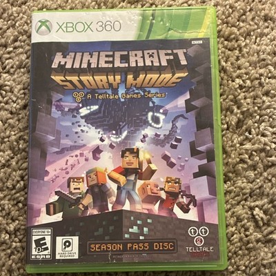 Telltale Games Minecraft Story Mode Xbox 360 Season Pass Disc Action NTSC E10+