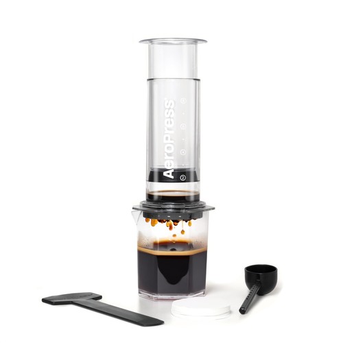 Clear XL Coffee Press – 3 in 1 Brew Combines French Press, Pourover, Espresso...