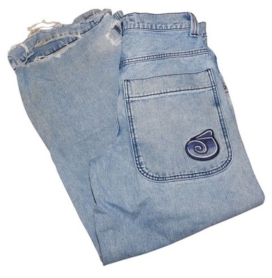 パンツ jnco twin cannon baggy jeans JNCO Twin Cannon Classic Wide Leg Jeans Mens 32x32 Antique Wash