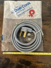 6ft 3-Prong Power Cord for Dryer Appliance Power Cable 6 Feet 3 Prong Made In US