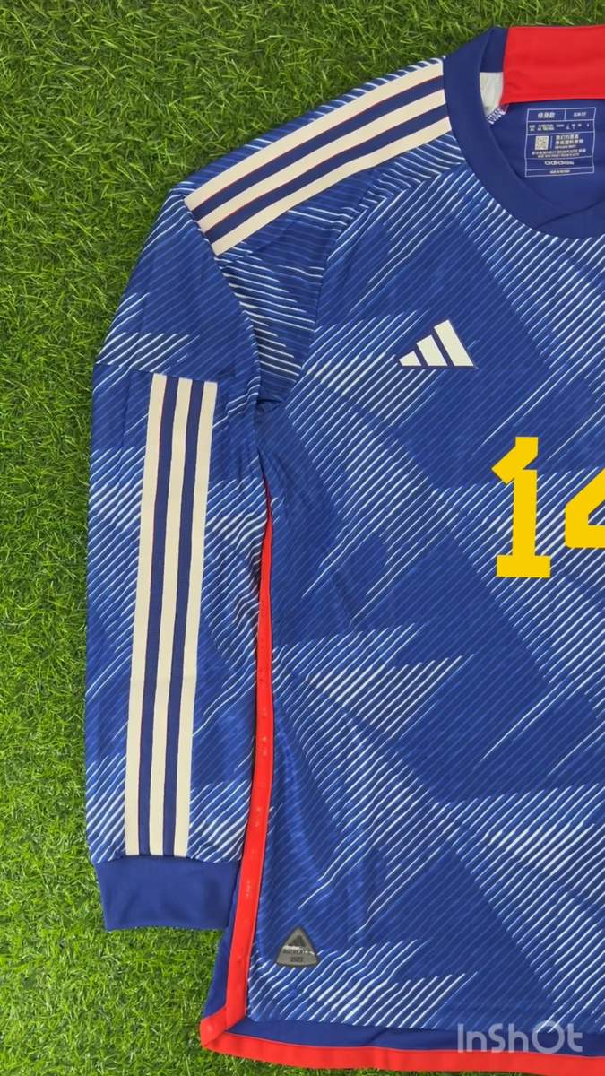 Brand New! Junya Ito Japan 2022 Player Issue Long Sleeve Jersey