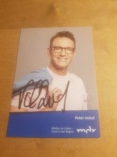 Peter Imhof Autogramm