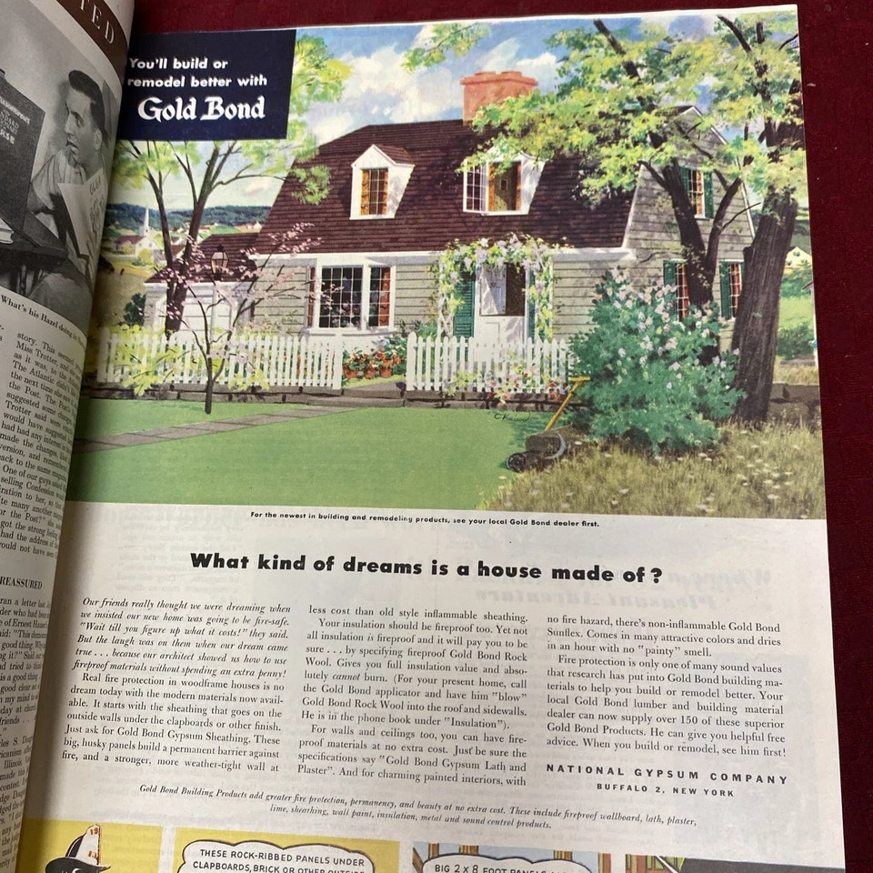 Saturday Evening Post Vintage Magazine March 20th, 1948 Nick’s Shoe Repair Foto 4 de 4