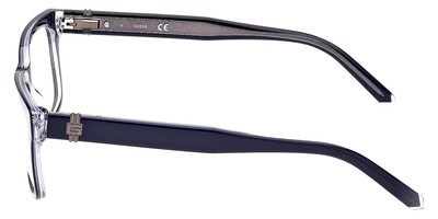 Guess GU50084 Eyeglasses Men Blue/Other Rectangle 54mm New  display picture 3