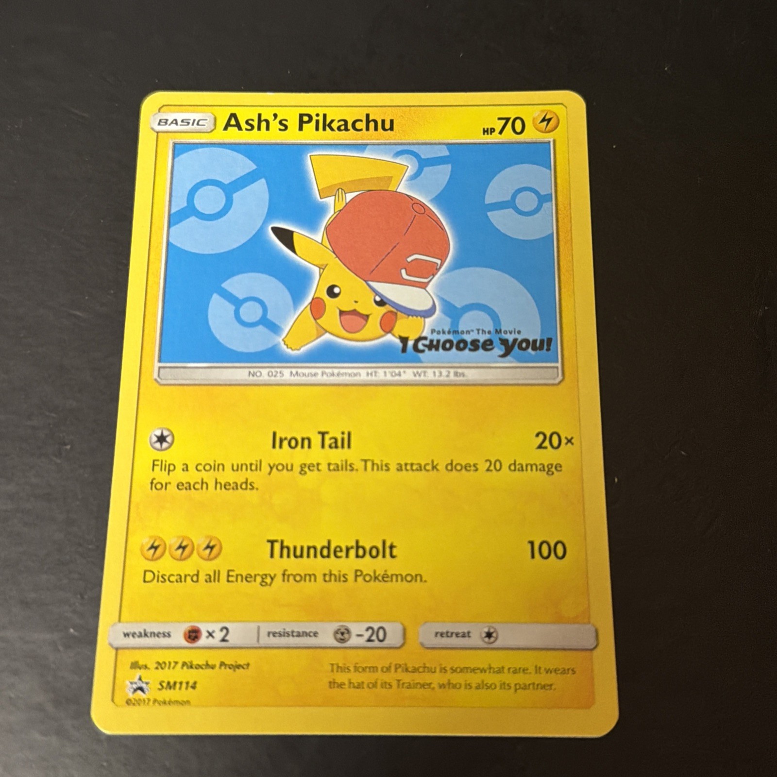 Ash's Pikachu SM114