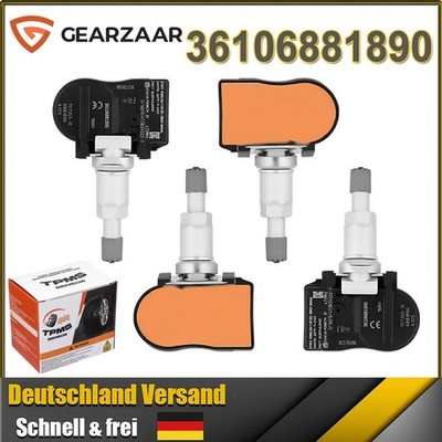 4x Reifendrucksensoren RDKS TPMS Sensor Für BMW Neu