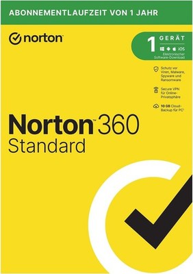 Norton Standard Antivirus Software 2026  Zuverlässiger Virenschutz OHNE ABO