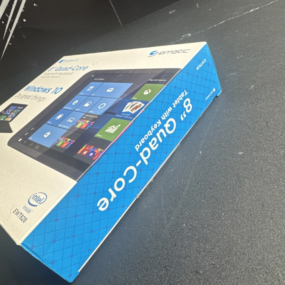 Ematic EWT828 - Tablet 8" touchscreen W/ Keyboard - Image 2 of 4