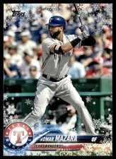 2018 Topps Holiday Nomar Mazara #171