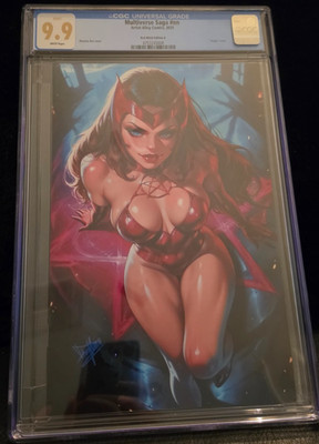 Multiverse Saga #nn Artist Alley Comics CGC 9.9 Red Scarlet Witch Edition A