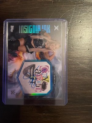 2025 Topps WWE Exalted Liv Morgan Insignia Ink /99