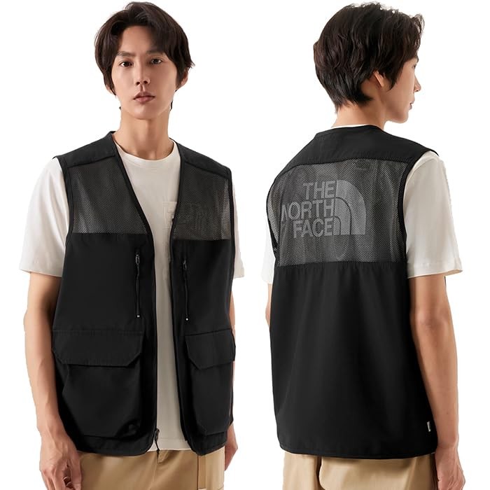 The North Face Men's Utility Camp Vest Mesh Fishing UTILITY