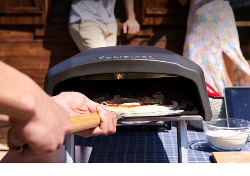 Set MasterPro Pizza Oven forno a gas funzione di cottura rapida a 500 °C - Foto 3 di 3